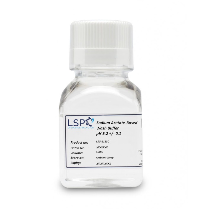 Sodium AcetateBased Wash Buffer pH 5.2 +/ 0.1 Life Science Production