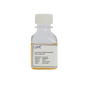 Human Plasma EDTA K2 Individual Donor, Single Units